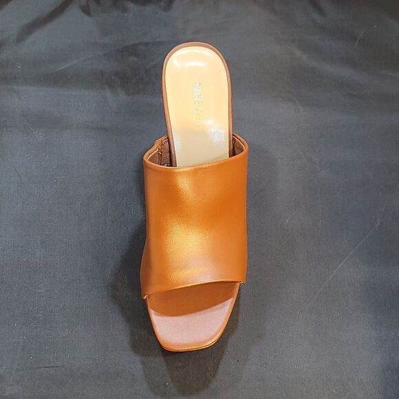 BRAND NEW NINE WEST PEEP TOE SLIPPERS WEDGE PLATFORM SANDAL - Picture 16 of 16